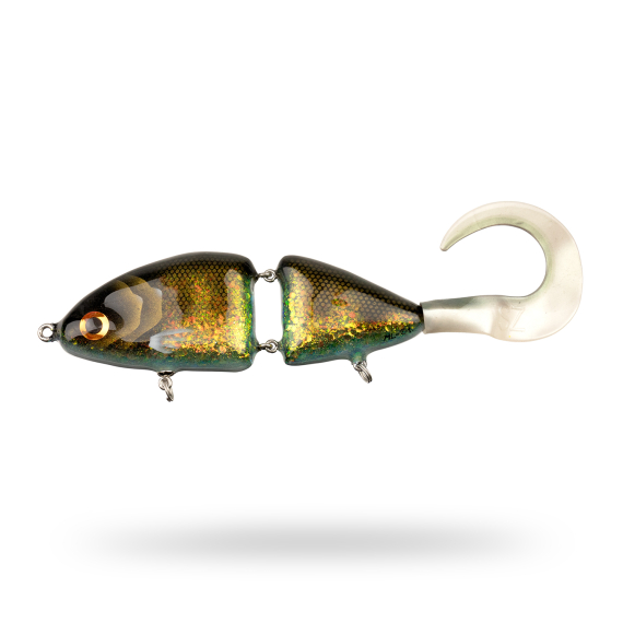 Mälaren Lures Fathead Swimbait 17cm, 125g - Per Glitter Gold ryhmässä Uistimet / vieheet / Käsintehty vieheet / Käsintehty uistimet @ Sportfiskeprylar.se (MLFHS17-4)