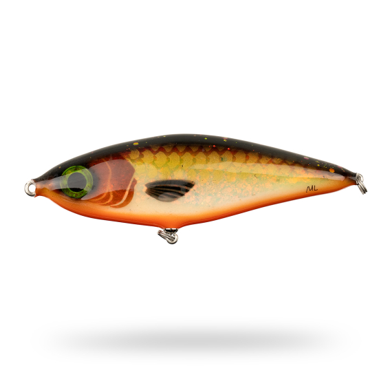 Mälaren Lures Loner 18cm, 100g - Red Brown Snapper ryhmässä Uistimet / vieheet / Käsintehty vieheet / Käsintehty Jerkbaits @ Sportfiskeprylar.se (MLL18-4)