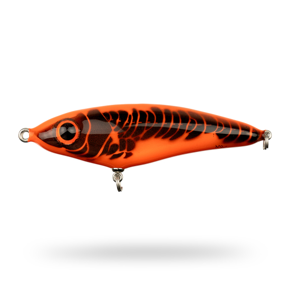 Mälaren Lures Loner Mini 13cm, 60g - Hot Lava ryhmässä Uistimet / vieheet / Käsintehty vieheet / Käsintehty Jerkbaits @ Sportfiskeprylar.se (MLLM13-2)