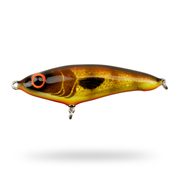 Mälaren Lures Loner Mini 13cm, 60g - Brown Trout ryhmässä Uistimet / vieheet / Käsintehty vieheet / Käsintehty Jerkbaits @ Sportfiskeprylar.se (MLLM13-3)