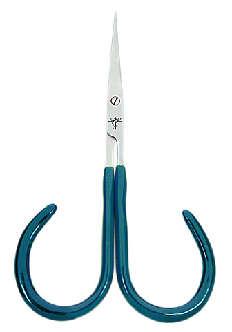 DR Slick All Purpose Scissor 4\'\' Straight - Adjustable Open Loops ryhmässä Työkalut & Lisätarvikkeet / Pihdit & sakset / Leikkurit & sakset @ Sportfiskeprylar.se (NFD636-SAP4OL)