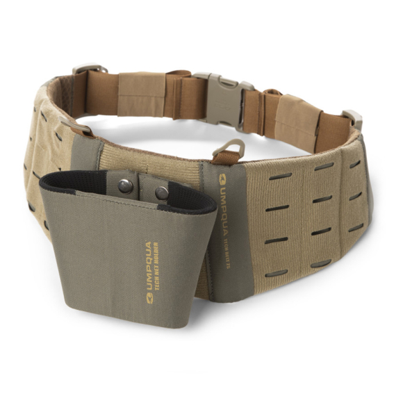 Umpqua ZS2 Wader Belt w/Net Holder - Olive ryhmässä Vaatteet ja kengät / Kahluuvarusteet / Kahluuvyöt @ Sportfiskeprylar.se (NFD9364-NetHolder)