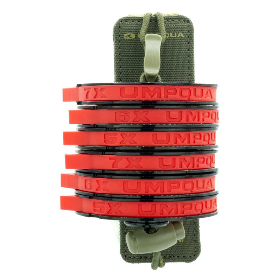 Umpqua ZS2 Tippet Holder - Olive ryhmässä Säilytys / Muut varastointi / Rullapitiimet / Rullapidikkeet @ Sportfiskeprylar.se (NFD9370)