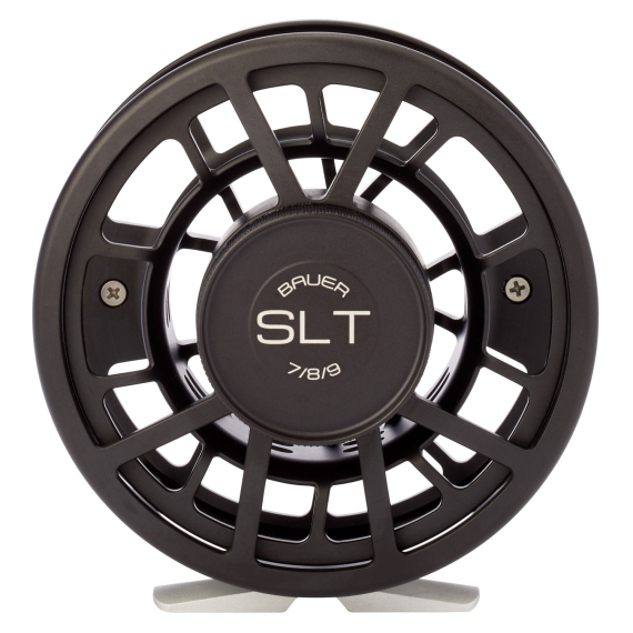 Bauer SLT Fly Reel - Black & Silver ryhmässä Kelat / Perhokelat & Lisäkelat / Perhokelat @ Sportfiskeprylar.se (NFD9443-789Blackr)