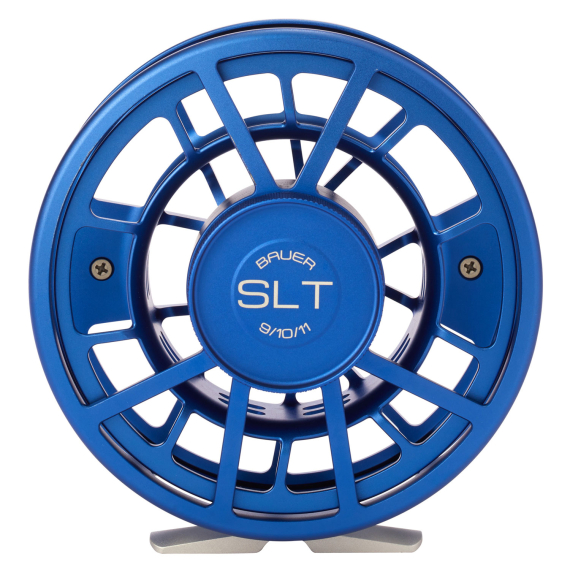 Bauer SLT Fly Reel Blue & Silver ryhmässä Kelat / Perhokelat & Lisäkelat / Perhokelat @ Sportfiskeprylar.se (NFD9443-789Bluer)