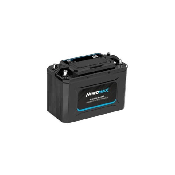 Nordmax Lithium Battery 12V 125Ah BT ryhmässä Veneilyelektroniikka & veneily / Akut & Laturit / Akut / Lithiumakut @ Sportfiskeprylar.se (NMD125LITBT)