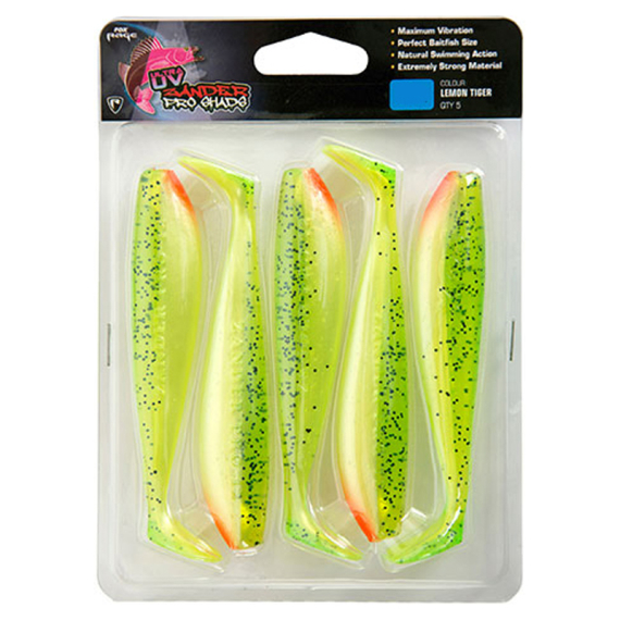 Zander Pro Ultra UV 12 cm 5kpl ryhmässä Uistimet / vieheet / Softbaits / Kumikalat / Ahven heittojigit & Kuha heittojigit @ Sportfiskeprylar.se (NZS024r)