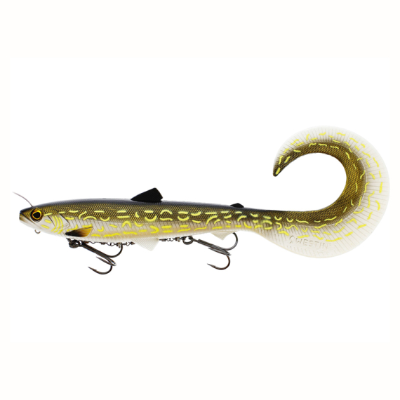 Westin Bullteez Curltail Inline 33cm 230g ryhmässä Uistimet / vieheet / Softbaits / Kumikalat / Hauki softbaits @ Sportfiskeprylar.se (P211-149-149r)