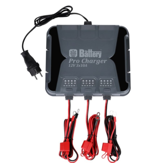 The Battery Pro Charger 12v 3x10A ryhmässä Veneilyelektroniikka & veneily / Akut & Laturit / Akun laturit @ Sportfiskeprylar.se (PC01)