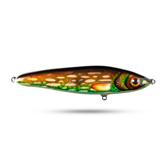 Pineslope Lures Beef Jerky Shallow 22cm, 130g - Fancypants Pike ryhmässä Uistimet / vieheet / Käsintehty vieheet / Käsintehty Jerkbaits @ Sportfiskeprylar.se (PSLBJS22-9)