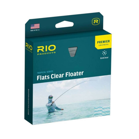 Rio Premier Flats Clear Floater Clear Tip ryhmässä Siimat / Perhosiimat / Yhdenkäden siimat @ Sportfiskeprylar.se (RP19870r)