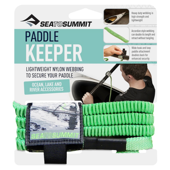 Sea To Summit Solution Gear Paddle Keeper Lime ryhmässä Veneilyelektroniikka & veneily / Kelluntarenkaat & kumiveneet / Kelluntarenkaat & kelluntarenkaan lisävarusteet / Kelluntarenkaat lisävarusteet @ Sportfiskeprylar.se (SOLPKEEPER)