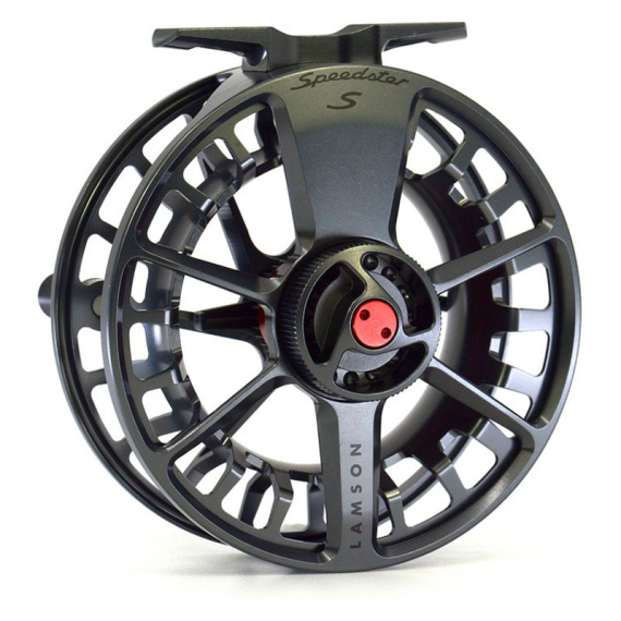 Lamson Speedster S-Series Fly Reel Dark Smoke ryhmässä Kelat / Perhokelat & Lisäkelat / Perhokelat @ Sportfiskeprylar.se (SPS-3PLUSREEL-DRKSMKr)