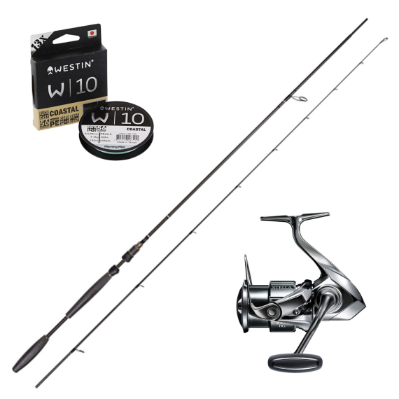 Shimano Stella Westin W10 Seatrout Combo ryhmässä Kalastusmenetelmät / Heittokalastus / Yhdistelmät / Virvelisetit @ Sportfiskeprylar.se (SSPSET-10)