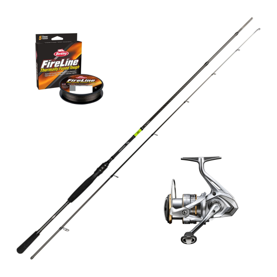 Shimano Sedona Daiwa Prorex X Allround Combo ryhmässä Kalastusmenetelmät / Heittokalastus / Yhdistelmät / Virvelisetit @ Sportfiskeprylar.se (SSPSET-13)