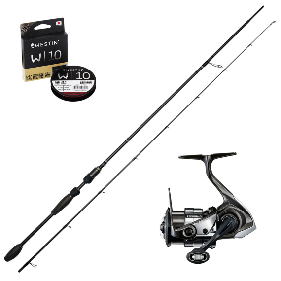 Shimano Vanquish Westin W10 Allround Combo ryhmässä Kalastusmenetelmät / Heittokalastus / Yhdistelmät / Virvelisetit @ Sportfiskeprylar.se (SSPSET-15)