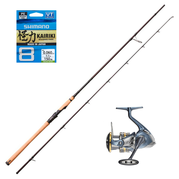 Shimano Ultegra Savage Gear Alpha SG6 Pike Combo ryhmässä Kalastusmenetelmät / Heittokalastus / Yhdistelmät / Virvelisetit @ Sportfiskeprylar.se (SSPSET-19)