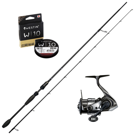 Shimano Vanquish Westin W10 Perch Combo ryhmässä Kalastusmenetelmät / Heittokalastus / Yhdistelmät / Virvelisetit @ Sportfiskeprylar.se (SSPSET-25)