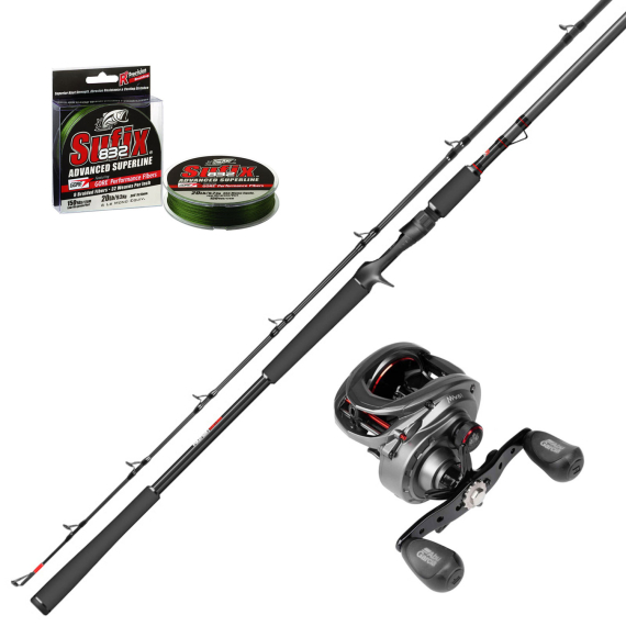 Abu Garcia Max PikeFight V2 Pike Combo ryhmässä Yhdistelmät / Hyrräkelasetit @ Sportfiskeprylar.se (SSPSET-3)