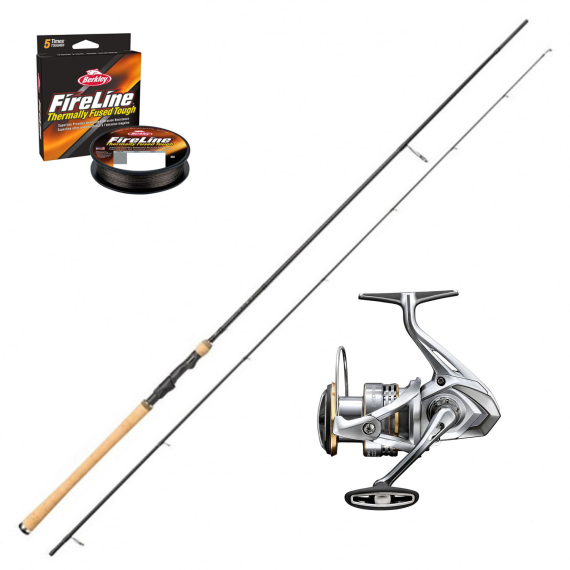 Shimano Sedona Abu Garcia Sölv AG3 Seatrout Combo ryhmässä Kalastusmenetelmät / Heittokalastus / Yhdistelmät / Virvelisetit @ Sportfiskeprylar.se (SSPSET-8)