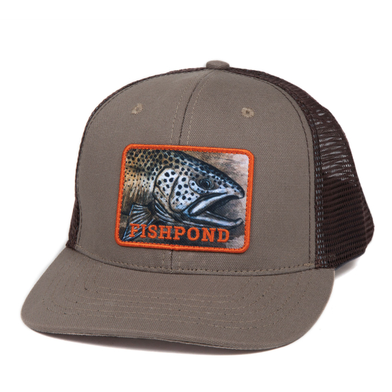 Fishpond Slab Trucker Hat -Sandstone/Brown ryhmässä Vaatteet ja kengät / Lippikset ja päähineet / Lippikset / Trucker lippikset @ Sportfiskeprylar.se (STH-S-B)