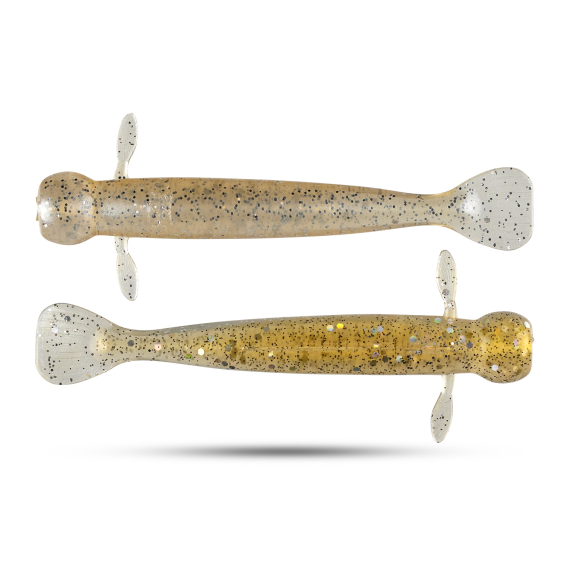 Scout NedMaid 8cm - Golden Pearl (8pcs) ryhmässä Uistimet / vieheet / Softbaits / Kumikalat / Rapu- ja otusjigit / Ned rig syöttimet @ Sportfiskeprylar.se (STSNM8-802)