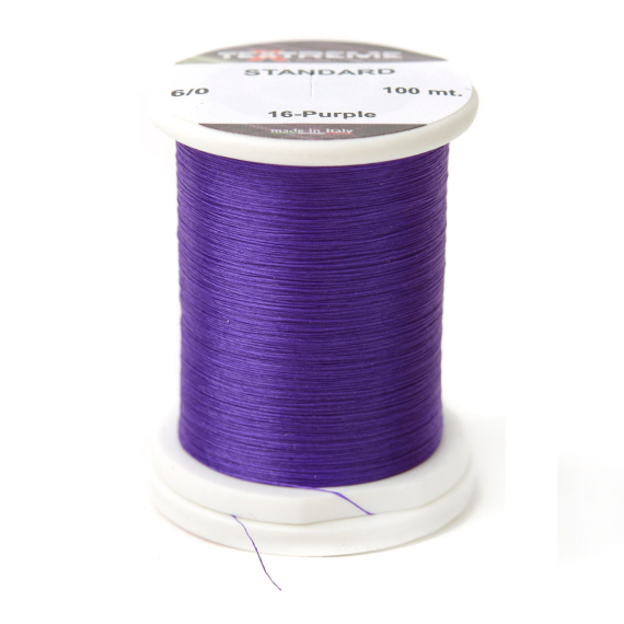 Textreme Tying Thread Standard 6/0 - Purple ryhmässä Koukut & Tarvikkeet / Perhonsidonta / Perhonsidonta materiaali / Solmulanka @ Sportfiskeprylar.se (TE-SS6-16)