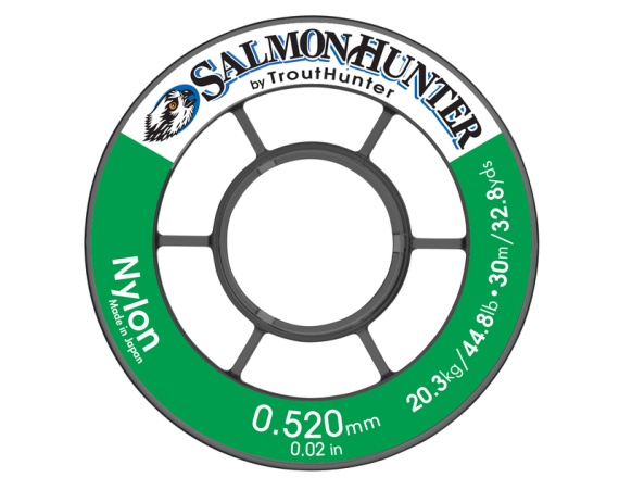 Trout Hunter SalmonHunter Nylon Tippet Material ryhmässä Koukut & Tarvikkeet / perukkeet & perukemateriaalit / Perukemateriaalit / Perukemateriaali perhokalastus @ Sportfiskeprylar.se (TH50170r)