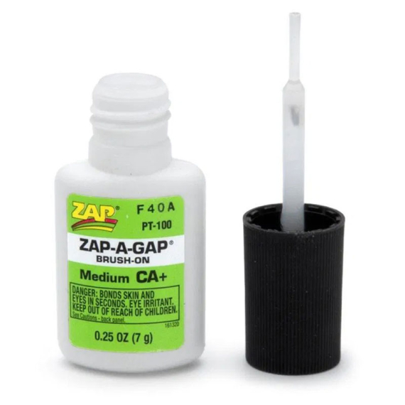 Zap-A-Gap Brush-On - Superlim m/pensel ryhmässä Työkalut & Lisätarvikkeet / Superliima & Epoksi / Superliima @ Sportfiskeprylar.se (ZF13)