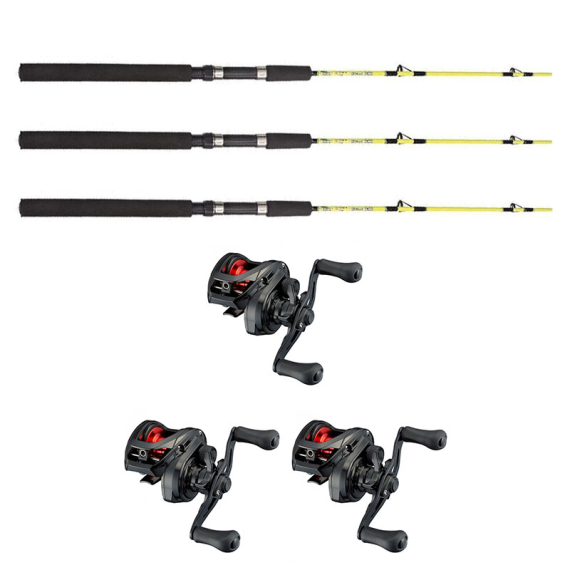 Daiwa PR100L/Fladen Ice Pike 130cm Combo Vänster 3-Pack ryhmässä Kalastusmenetelmät / Talvikalastus / Jääkalastusyhdistelmät / Pilkkiminen sarjat @ Sportfiskeprylar.se (daiwaprfladen1303pcsset)