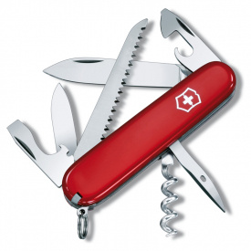 Victorinox Pocket Knife Swiss Army Camper Red