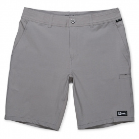 Pelagic Mako Hybrid Solid Short Grey