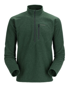 Simms Rivershed Quarter Zip Forest