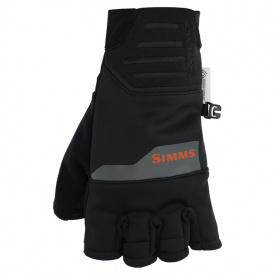 Simms Windstopper® Half-Finger Glove Black