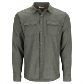 Simms Shoal Flannel Shirt Riffle Green