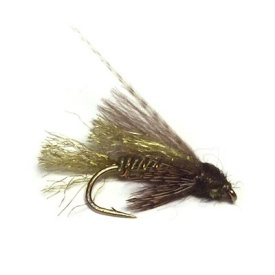 CDC Caddis Emerger Olive # 14