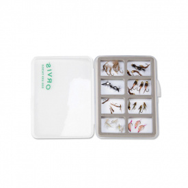 Orvis Super Slim Vest Fly Box, 8 Mag Comp