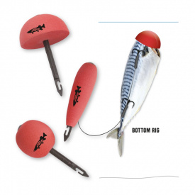 Quantum Mr. Pike Bait Pop Up Kit Red (3pcs)