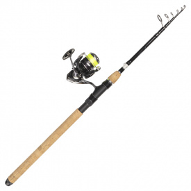 Daiwa Ninja LT2000 Black Silver 180 Tele 5-20G/0.13YL