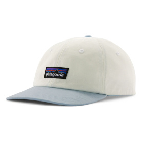 Patagonia P-6 Label Trad Cap Birch White w/Fleck Blue