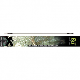 BFT Stiff Jerkbait Leader Titanium 12' (30 cm)