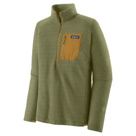 Patagonia M's R1 Air Zip Neck, Buckhorn Green