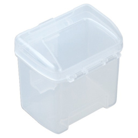 Meiho Bucket Mouth Parts Case BM-100, 100x93x100mm - Clear