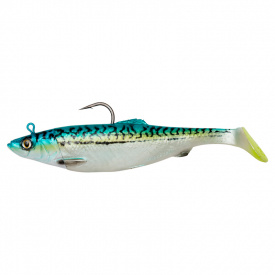 Savage Gear 4D Herring Big Shad 32cm, 560g 1+1pcs - Green Mackerel