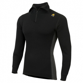 Aclima WarmWool Polo M's Jet Black