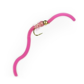 Squirmy Worm Hot Pink BH # 12