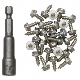 Kinetic Spike Kit Stainless (30pcs)