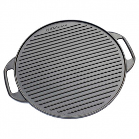 Hällmark Cast Iron Grill Pan 42cm