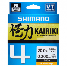 Shimano Kairiki 4, Orange - 150m