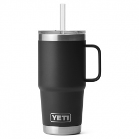 Yeti Rambler 25 Oz Straw Mug - Black